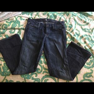 7 For all mankind “a pocket” jeans